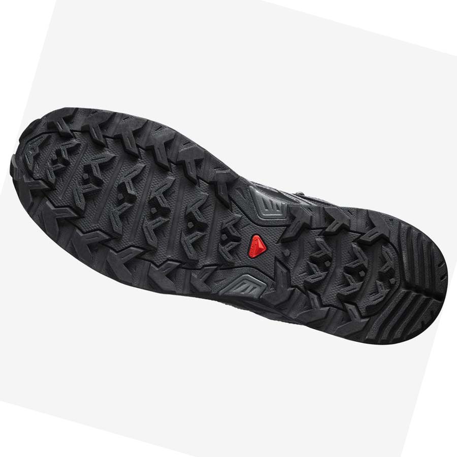 Tenis Senderismo Salomon X ULTRA PIONEER MID CLIMASALOMON™ WATERPROOF Hombre Grises Negros | MX 3554HAP